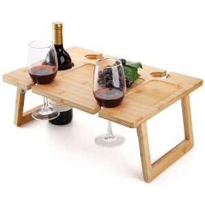 Portable Wine Picnic Table