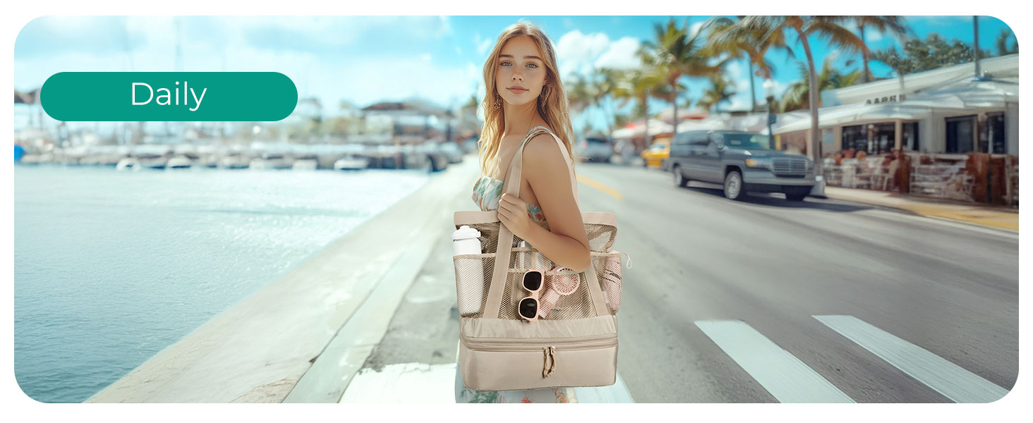 Beach mesh Bag