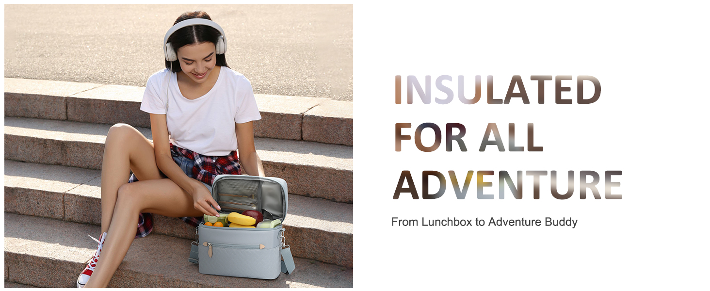 insulated lunch box for women lunch bag for men small cooler bag 