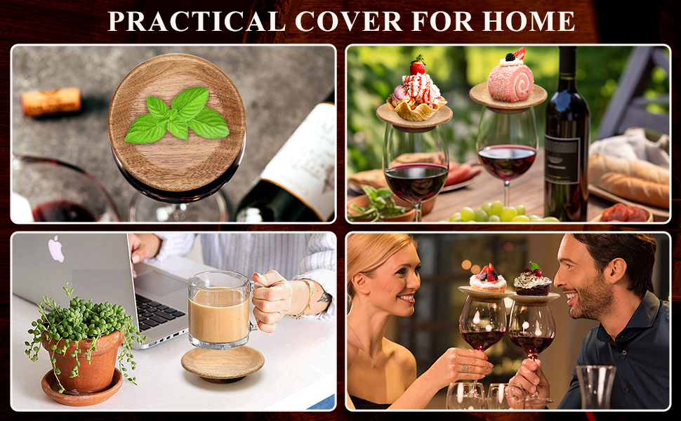 wine glass covers