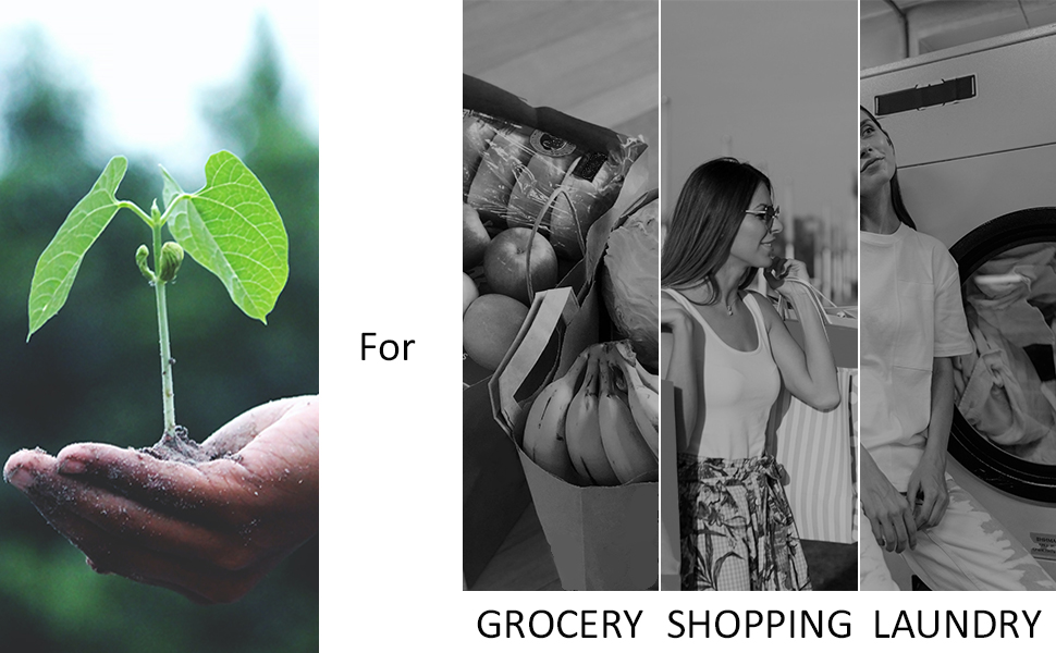 Good for Grocery Shopping Laundry 
