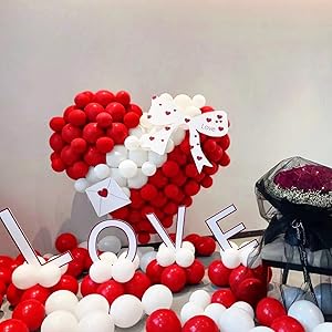christmas Valentine's Day red latex balloons red birthday party balloons