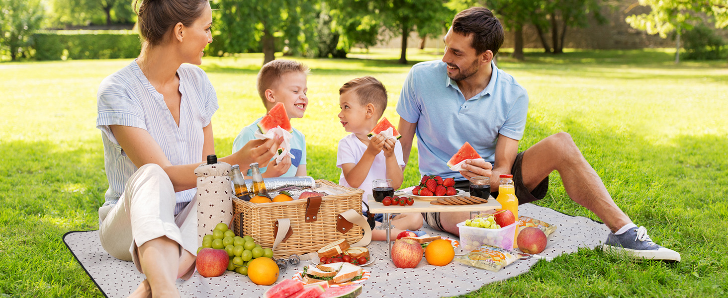 wicker picnic basket 