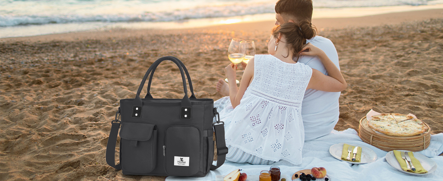 Hafmall large lunch bag for adults