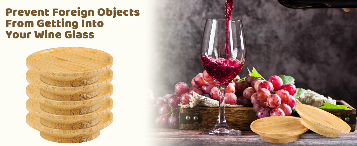 WINE GLASS CHARCUTERIE TOPPER