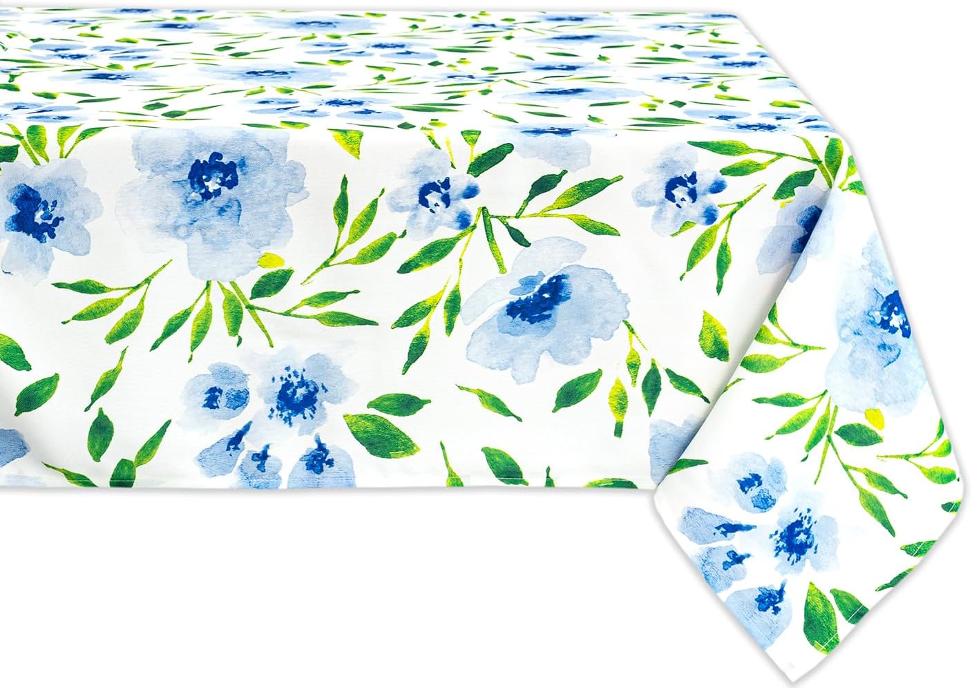 YiHomer Indoor Outdoor Tabletop for Spring Summer Decorations, Picnics and Dinner Parties - Stain and Water Resistant, Spring Blossoms, Tablecloth, 60 x 84 Rectangle