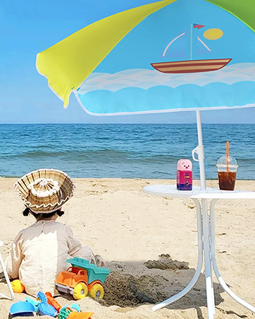 AMMSUN BEACH UMBRELLA KID UMBRELLA WATER PLAY OUTDOOR