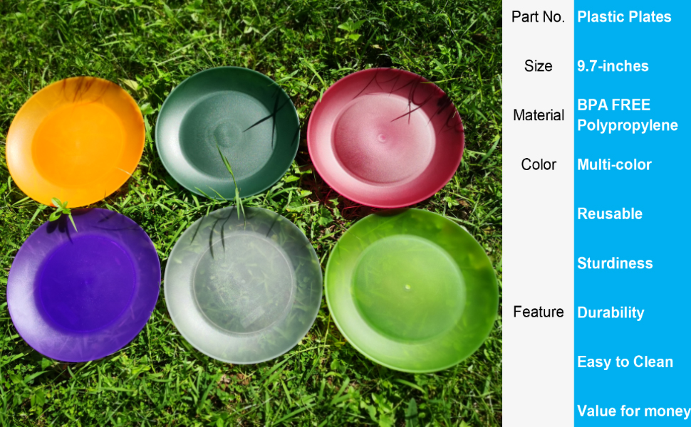plastic plates