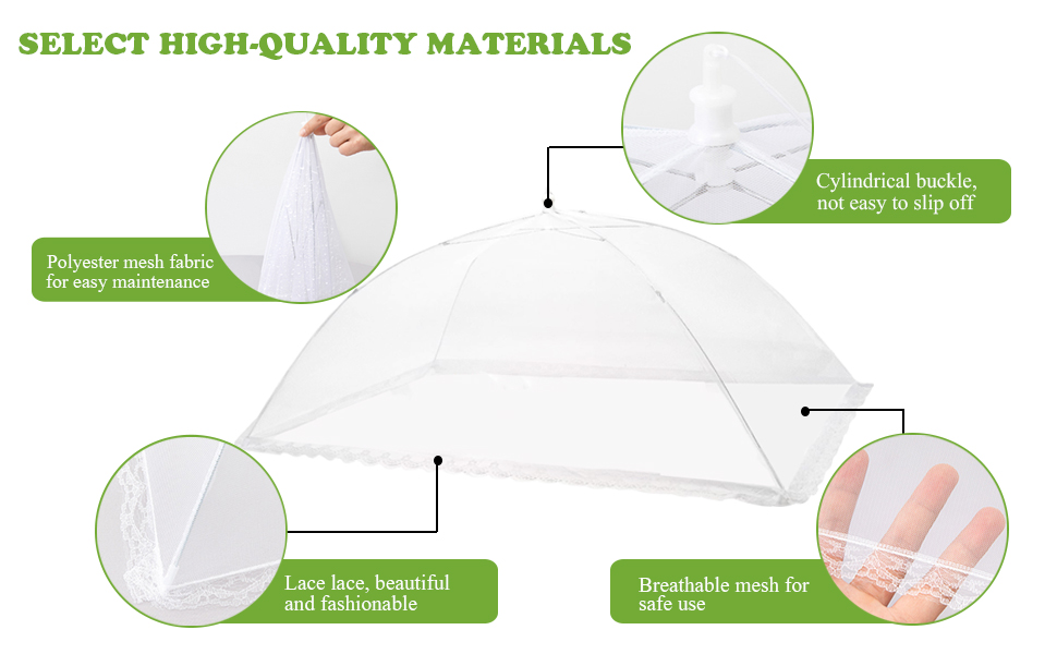 mesh food covers for outdoors