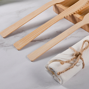 pre rolled napkins and cutlery set