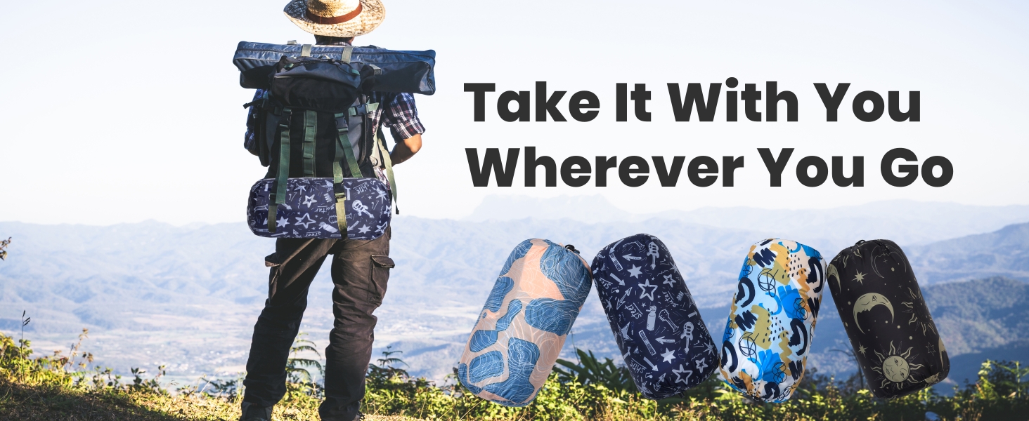 go to anywhere with this blanket