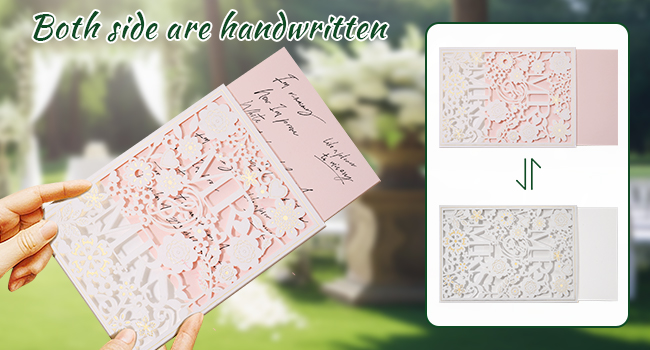 Wedding greeting card