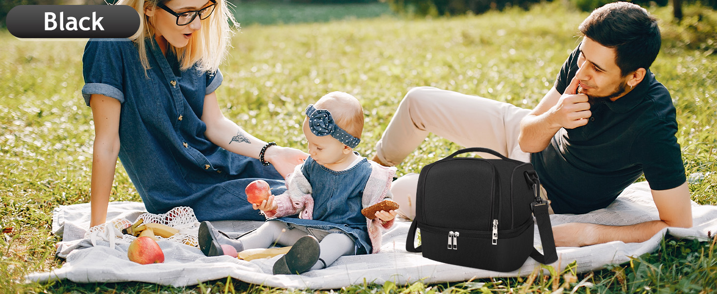 Lunch Box Lunch Bag for Women Men Reusable Insulated Lunch Bag Women Lunch Cooler Tote Bags