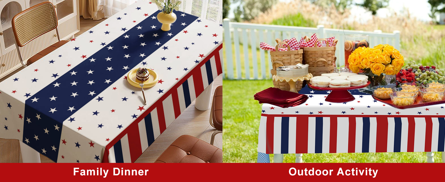 4th of July tablecloth