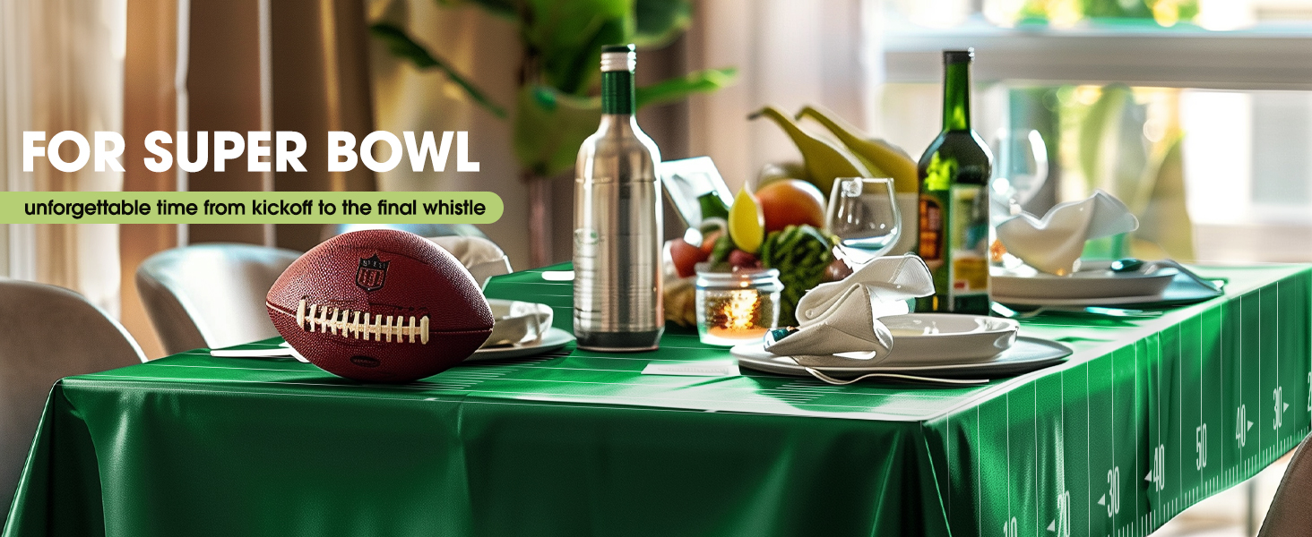football party decorations