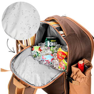 Leakproof Picnic backpack