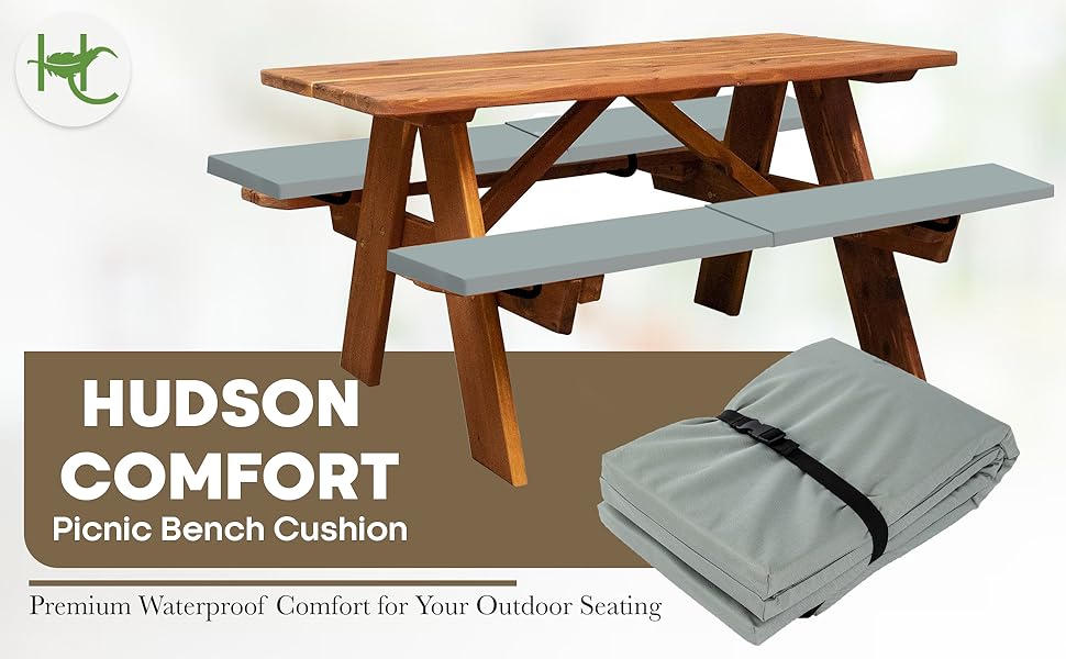 picnic table bench cushions outdoor covers  72 inch fitted