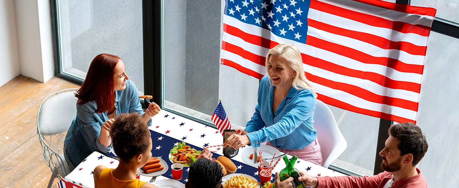 4th of July Tablecloth