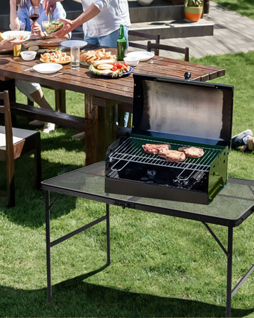 Folding Grill Table