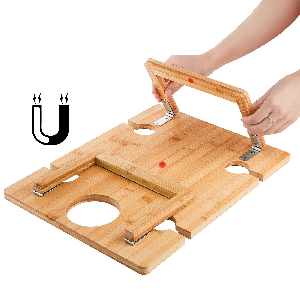 Peohud Bamboo Wine Picnic Table