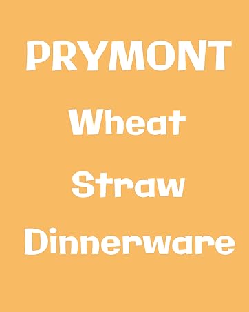 Wheat straw dinnerware