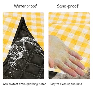 waterproof fandproof extra large blanket picnic outdoor blanket
