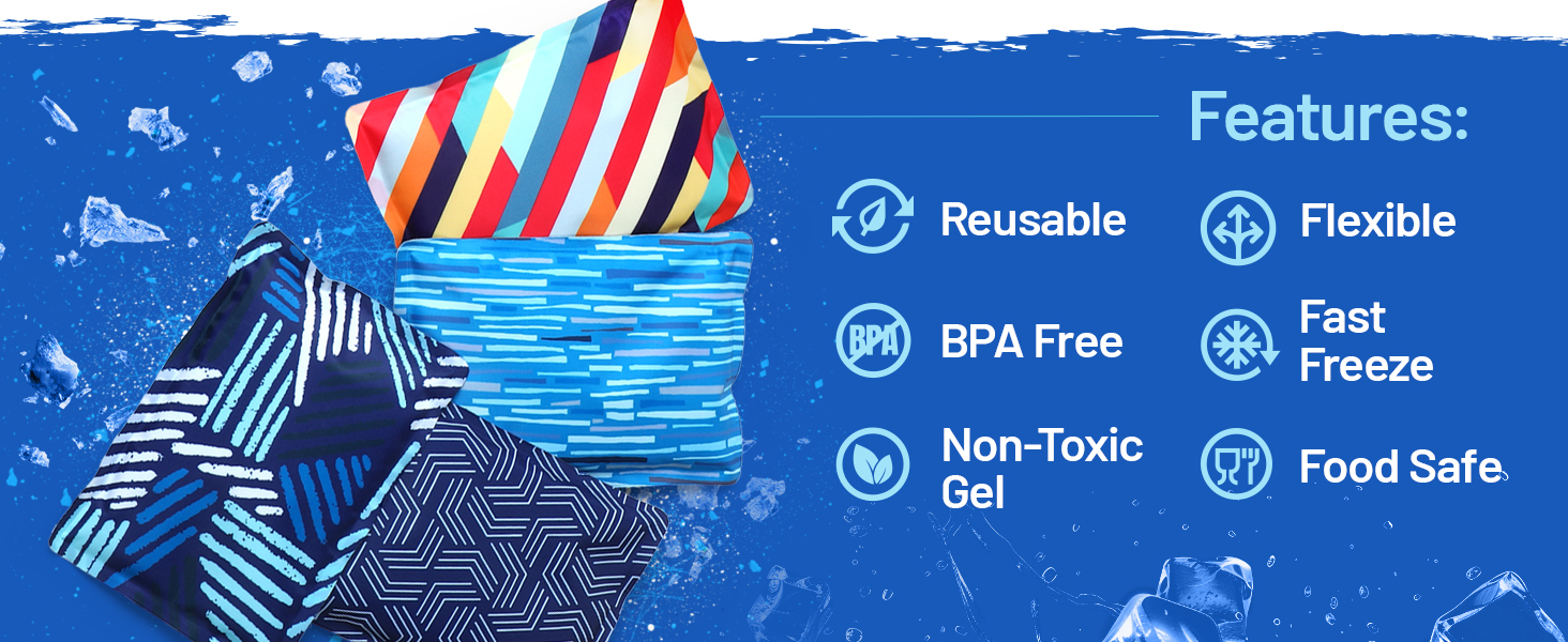 Cooler Ice Packs, Ice Pack to keep milk fresh