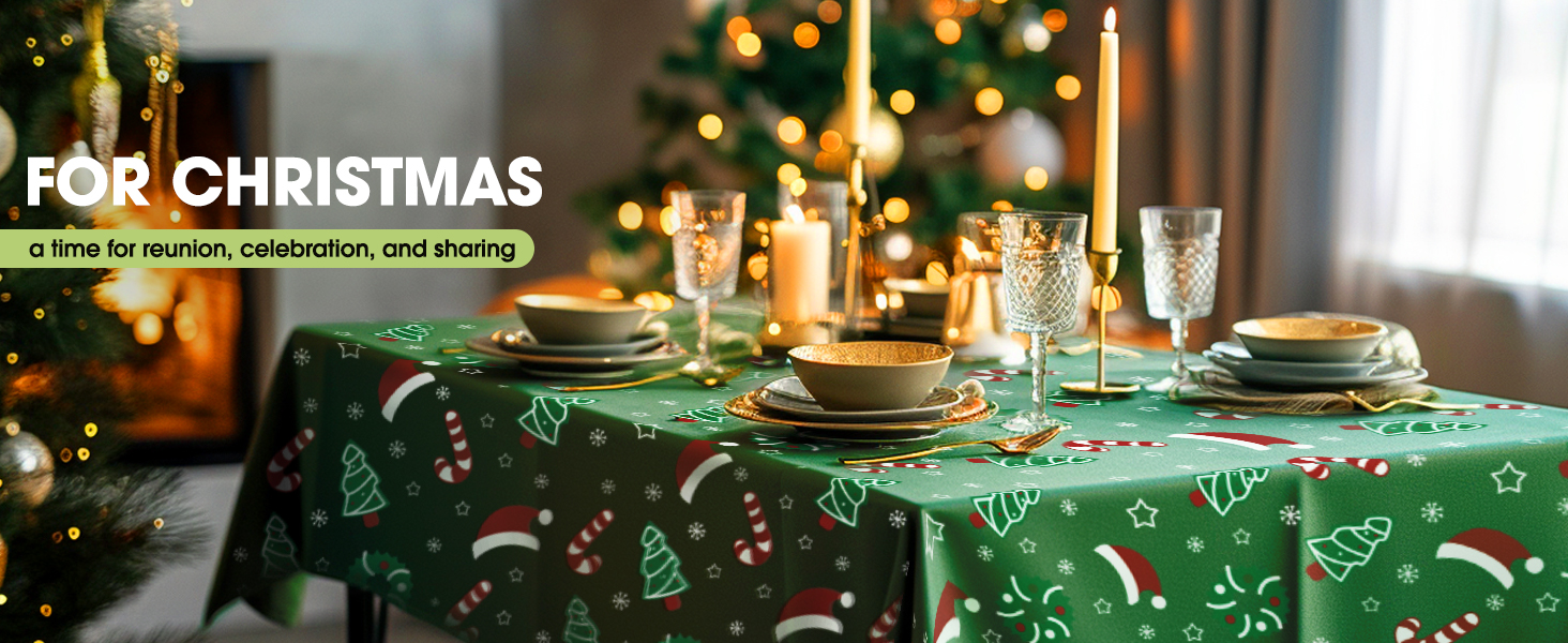 Christmas tablecloth