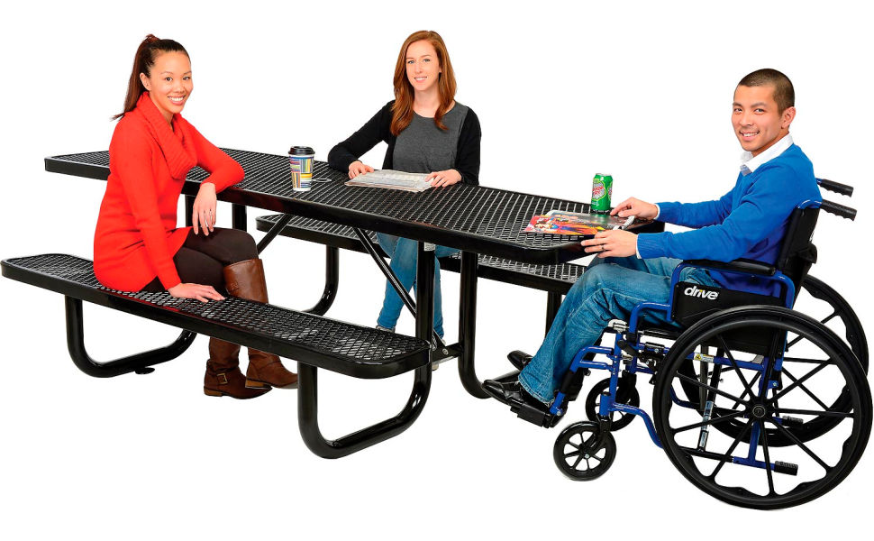 ADA Picnic Table - Black