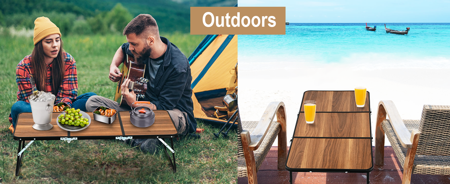 small camping table