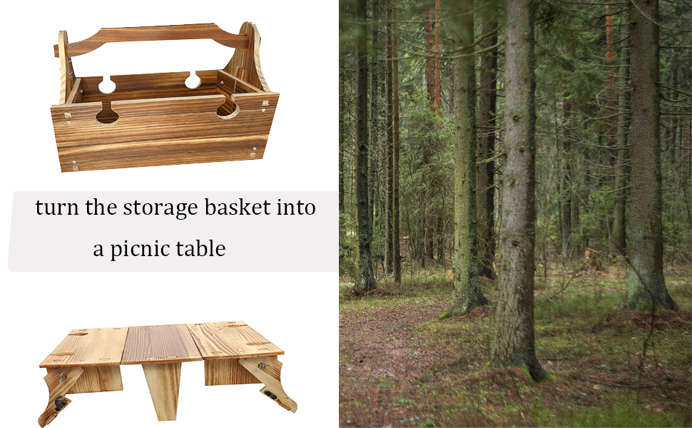 Wooden Outdoor Folding Picnic Table