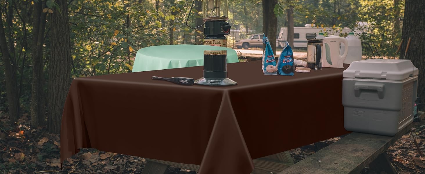 plastic table cover