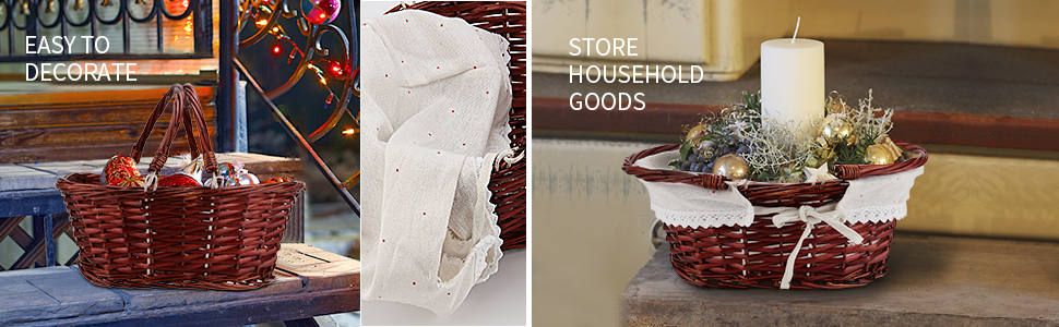  Wicker Gift  Basket