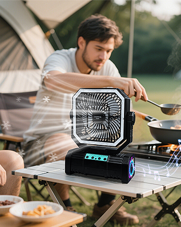 Camping Fan Rechargeable