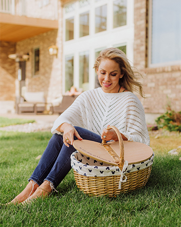 Picnic Basket Picnic basket for two Picnic basket set for 4