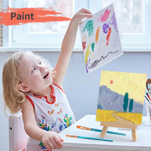 art supplies for kids painting set paint set for kids mini paint palette canvas stand for painting