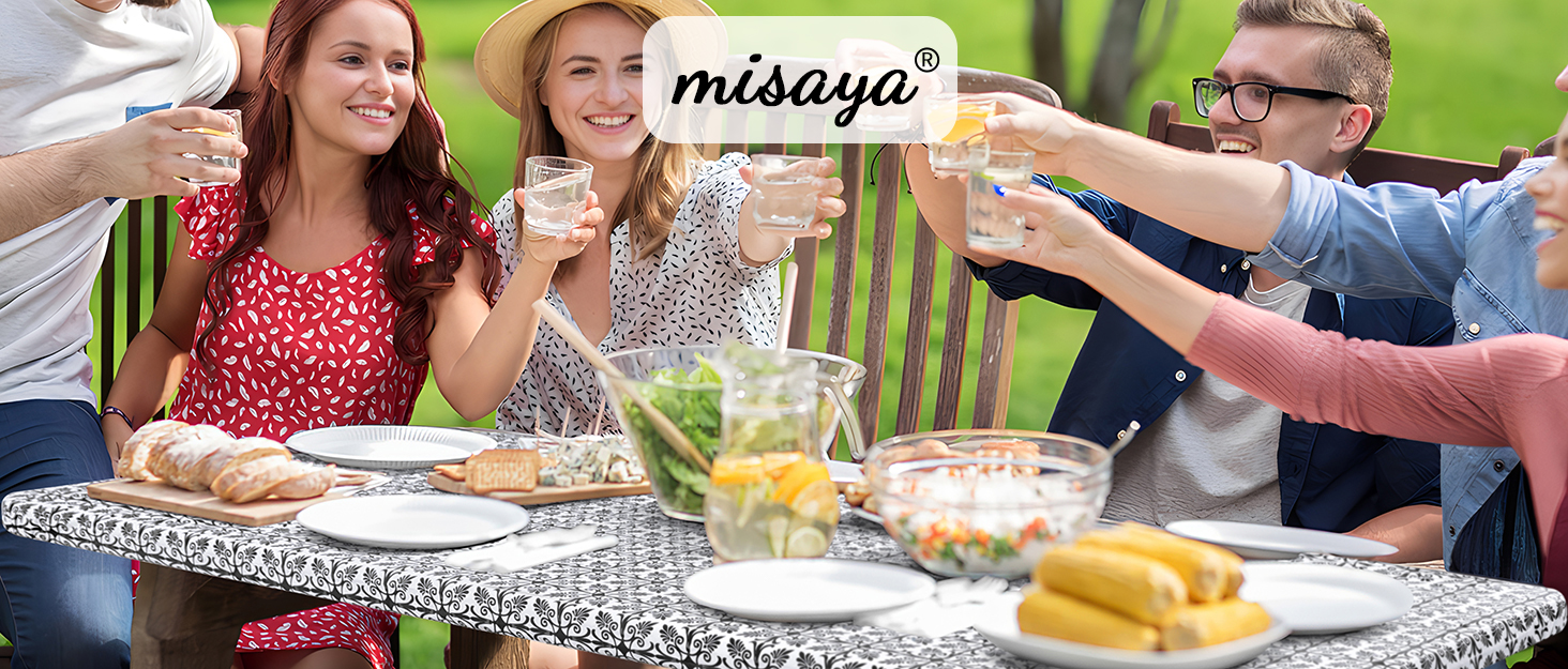 brand story of misaya vinyl table cover-pc