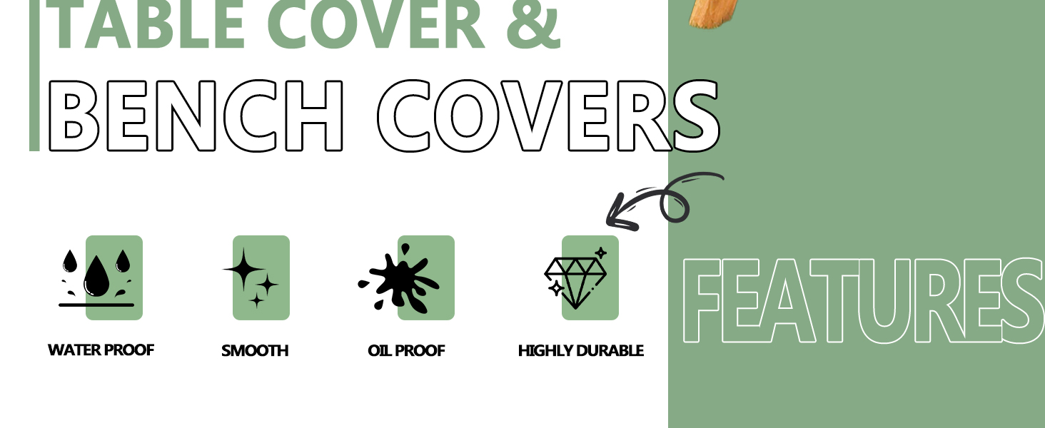 fitted picnic table covers