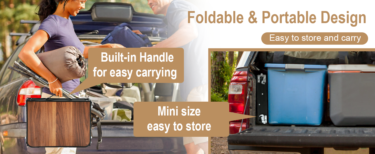 camp tables portable foldable