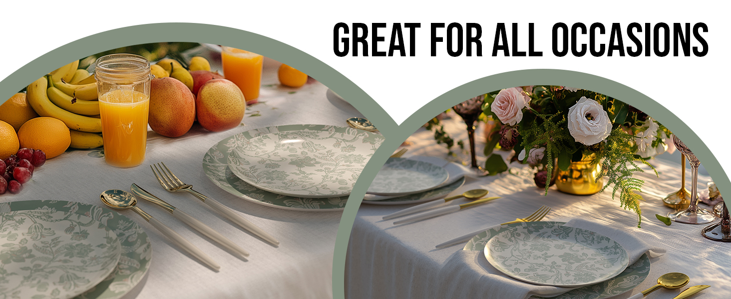 Fancy Paper Plates