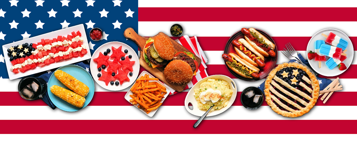 American Flag Picnic Table Cover