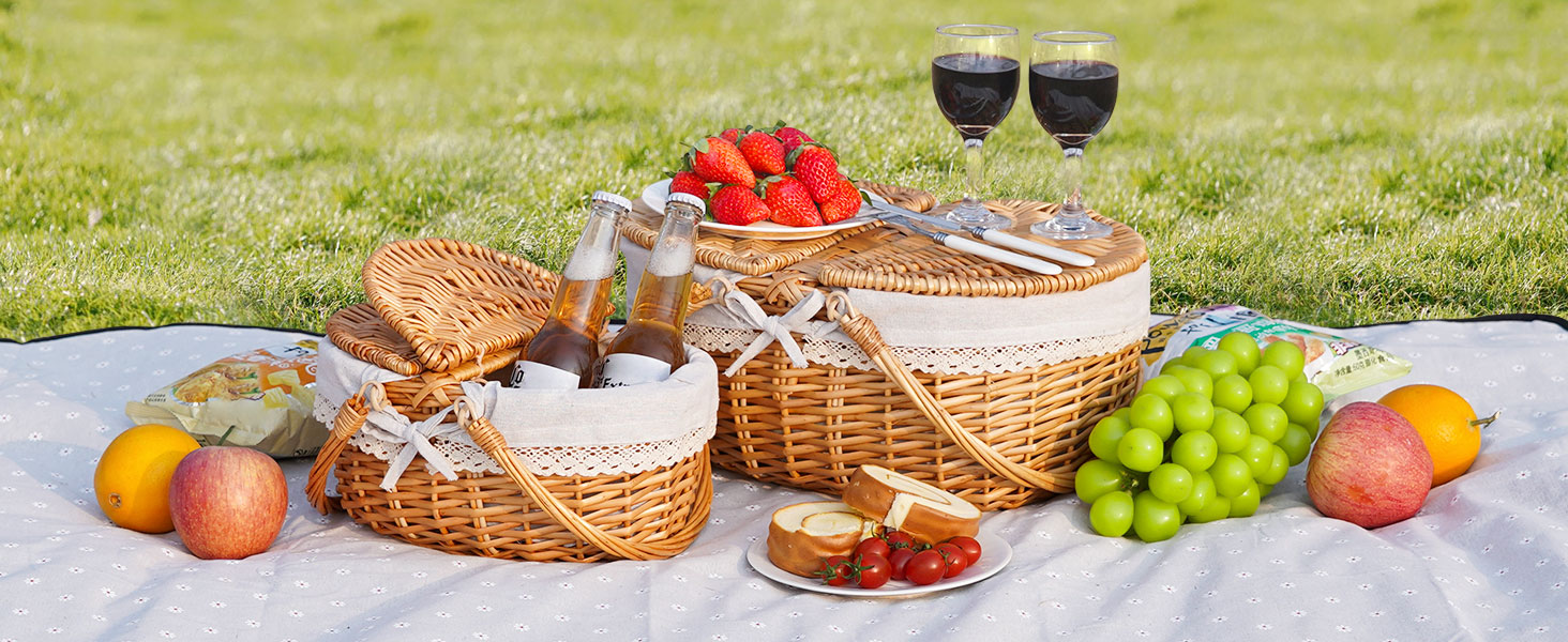 large picnic basket