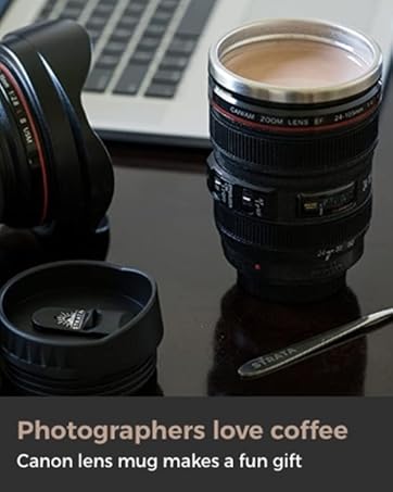 strata cups camera lens coffee mug canon lense replica novelty gift photographer tea
