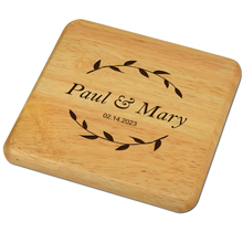 Laser engraving message