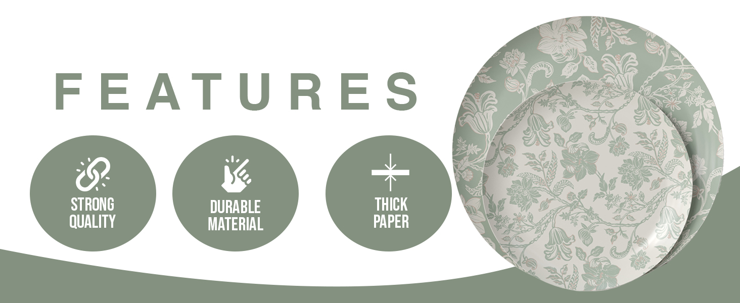 Fancy Paper Plates