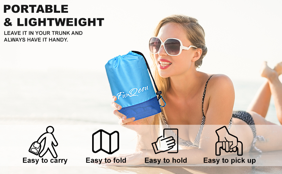 lightweight beach blanket