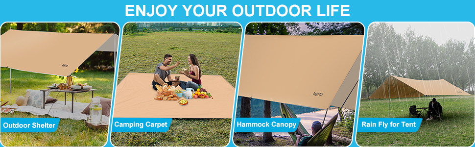 waterproof tarp rainfly