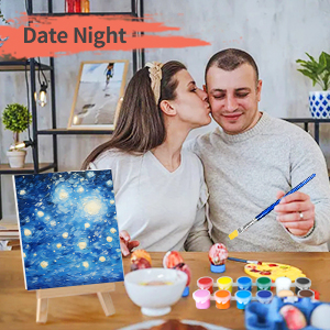 sip n paint kits for adults date night couples painting kit date night painting kit for couples