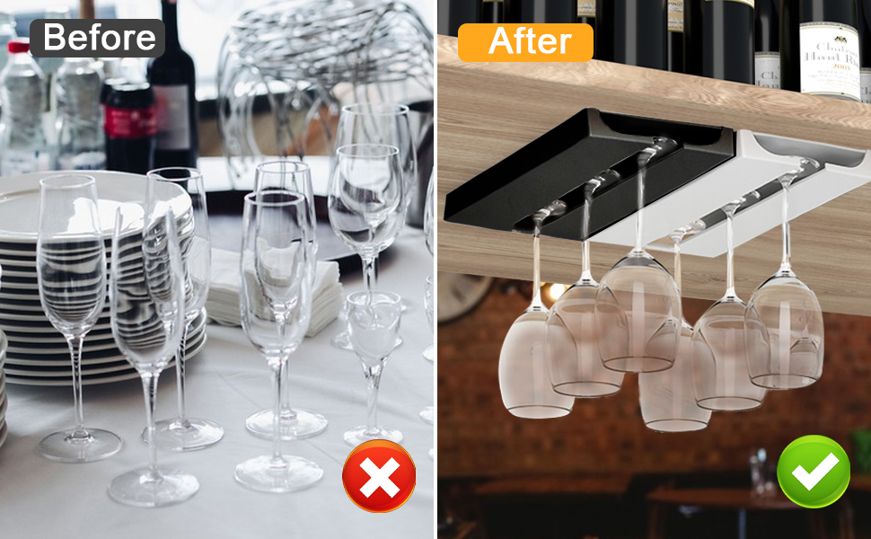 wine glass rack