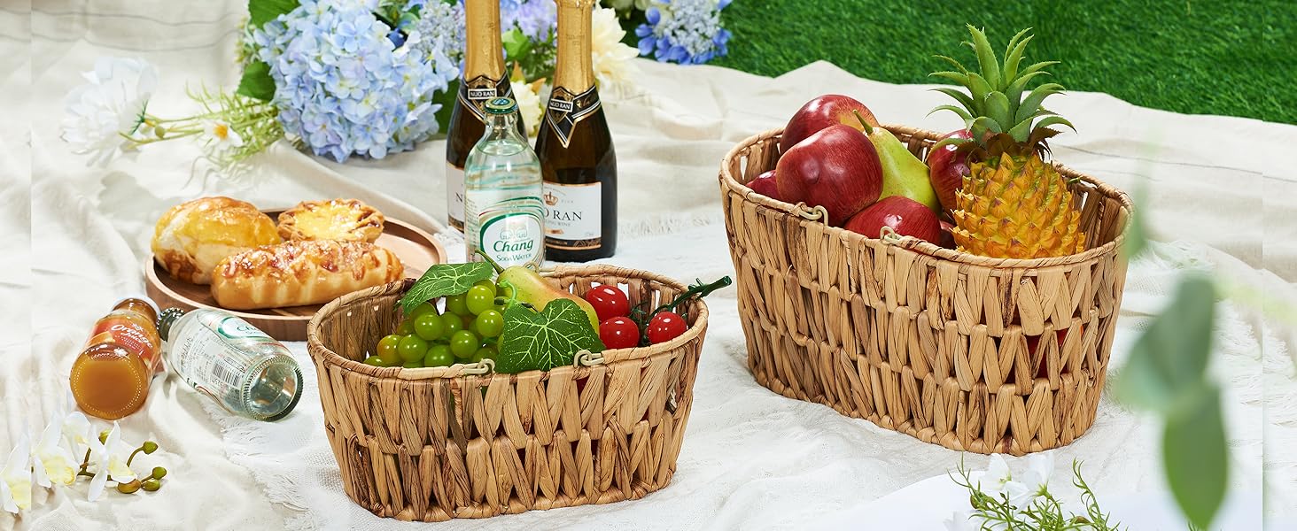 wicker picnic basket